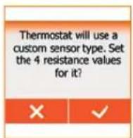 Heat Mat NGT-STND-2.0 NGTouch - Advanced Settings: Sensor Value - 6