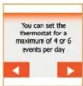 Heat Mat NGT-STND-2.0 NGTouch - Schedule : Heating Schedule 2/3 - 2