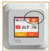 Heat Mat NGT-STND-2.0 NGTouch - Basic Settings: Display - Screen brightness - 1