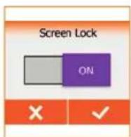 Heat Mat NGT-STND-2.0 NGTouch - Basic Settings: Display - Screen Lock - 3