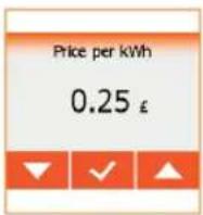 Heat Mat NGT-STND-2.0 NGTouch - Basic Settings: Energy Tariff Menu - 3