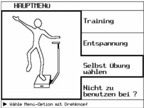 Sport-Tec Gymna - Betriebsart "Selbst Übungen wählen" - 1