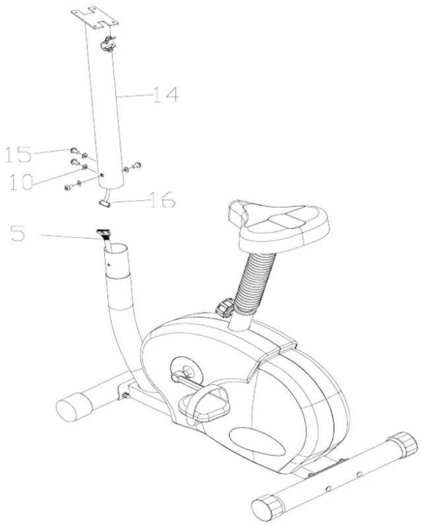 S Crash Ergometer SRX 4 - Zusammenbau des Ergometers - 1