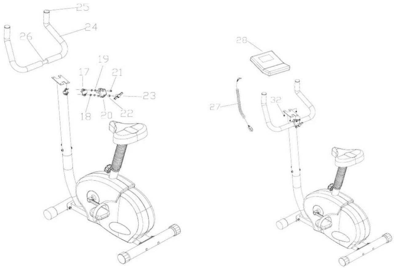 S Crash Ergometer SRX 4 - Zusammenbau des Ergometers - 1