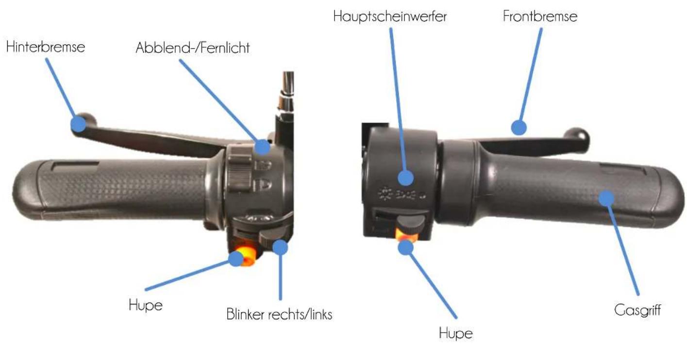 Elli Roller - - Bedienelemente am Lenker - 2