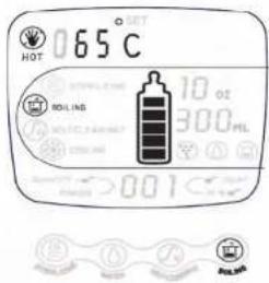 Babywell Milk Expresso ME2005-01 - 4) Boiling button - 1