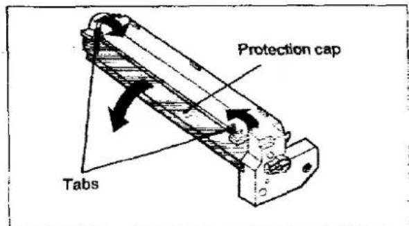 Protection cap Tabs