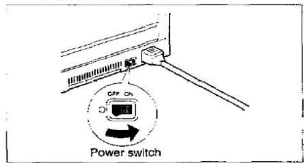 OFF ON Power switch