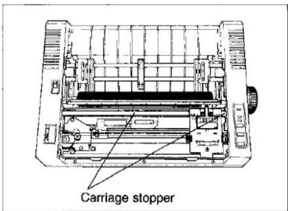 Carriage stopper