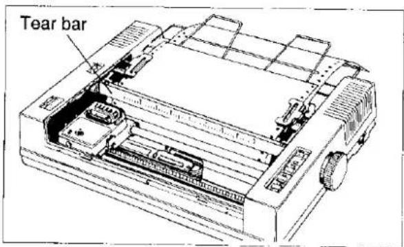 Tear bar