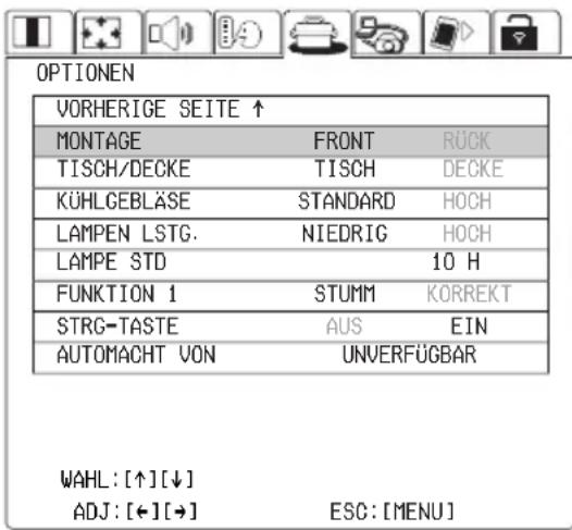 PANASONIC PT-L735NTE - Weitere Einstellungen - 2
