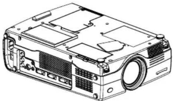 PANASONIC PT-L735NTE - Reinigen und Ersetzen des Luftfilters - 1