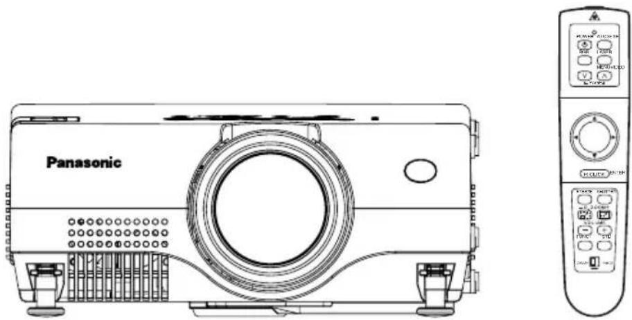 PANASONIC PT-L735NTE - Bedienungsanleitung - 1