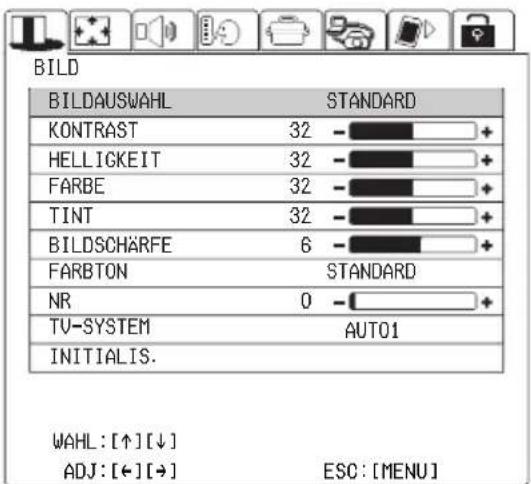 PANASONIC PT-L735NTE - Videomenü (Seite 37) - 2