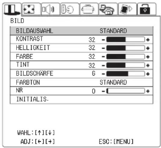 PANASONIC PT-L735NTE - Bildeinstellungen - 2