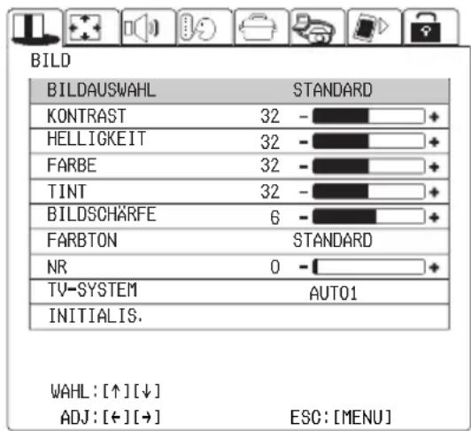 PANASONIC PT-L735NTE - Bildeinstellungen - 3