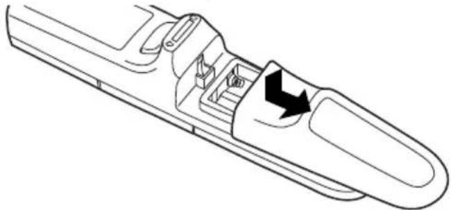 PANASONIC PT-L735NTE - Vorbereitungen für die Fernbedienung - 1
