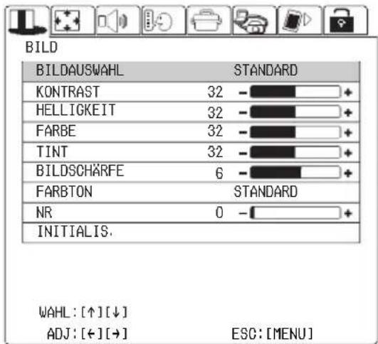 PANASONIC PT-L735NTE - Videomenü (Seite 37) - 3