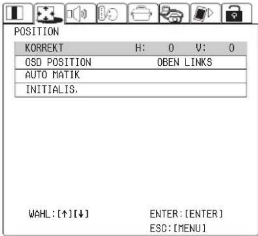 PANASONIC PT-L735NTE - Einstellen der Position - 4