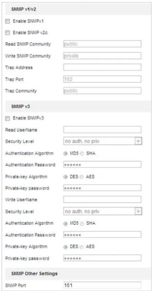Hikvision DS-2TD4166-50 - Configuring SNMP Settings - 2