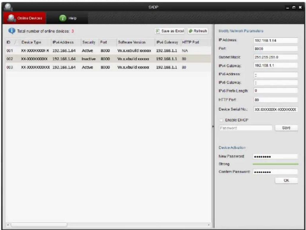 Hikvision DS-2TD4166-50 - ◆ Search online devices automatically - 1