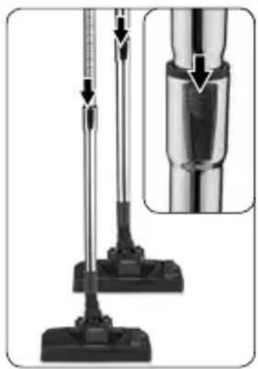 Arzum AR4007 - How to adjust Telescopic Tube: - 2
