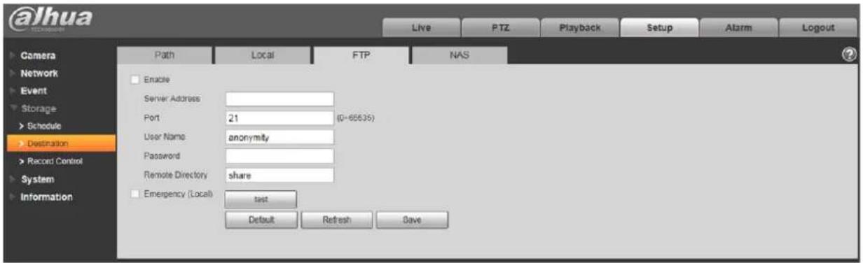 Dahua Technology IPC-HFW5431E-Z5 - FTP 5.4.2.3 - 1