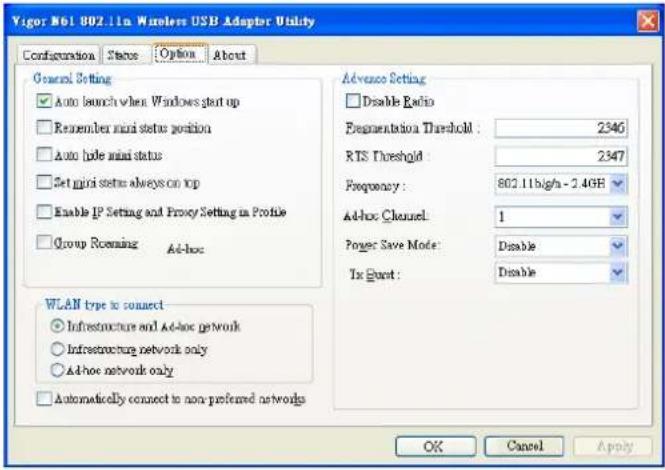 Draytek Vigor VAP902 - General Setting ( IEEE 802.11 ) - 3