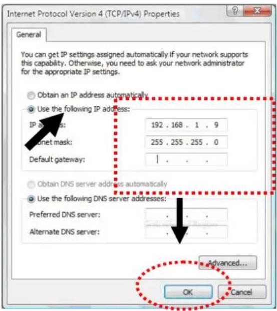 Draytek Vigor VAP902 - Windows Vista IP Address Setup - 2