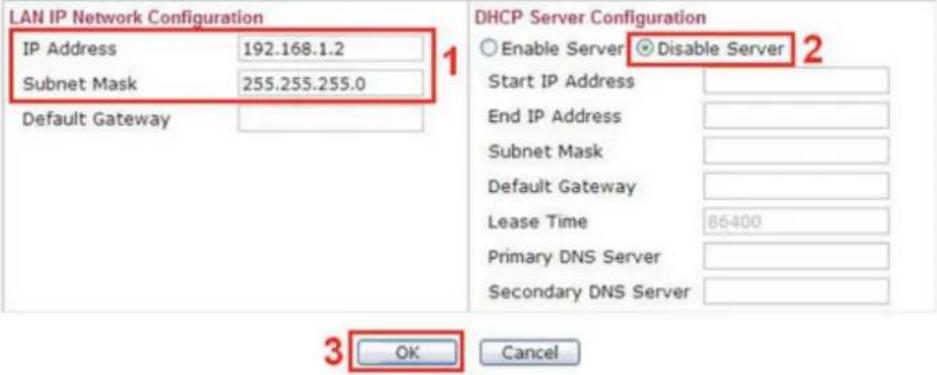 Draytek Vigor VAP902 - Please go to LAN >> General Setup. - 1