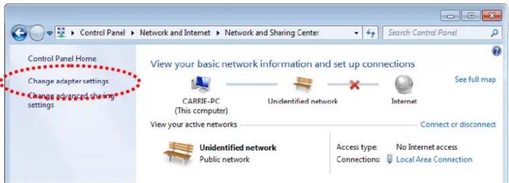 Draytek Vigor VAP902 - Windows 7 IP Address Setup - 2