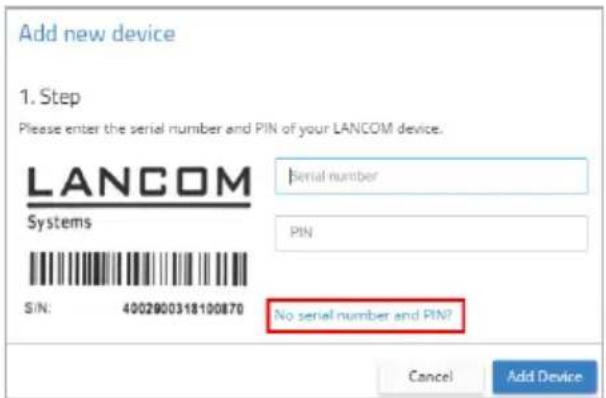 LANCOM vRouter 250 - Create an activation code - 2