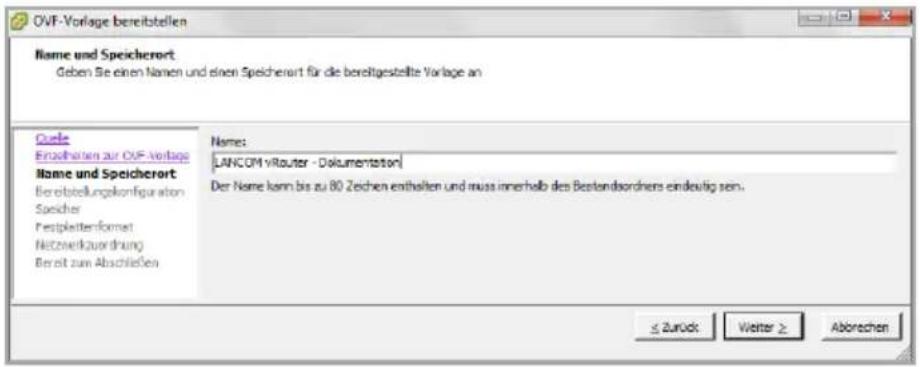 LANCOM vRouter 250 - Inbetriebnahme in VMware ESXi-Server - 7