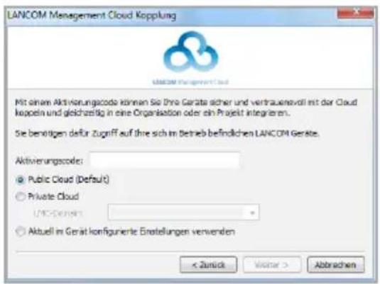 LANCOM vRouter 250 - Verwenden des Aktivierungscodes - 2
