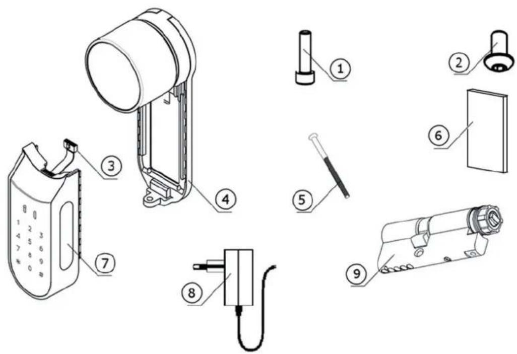 Yale Entr - Bauteile - 1