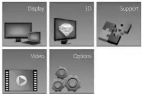 Display 3D Support Video Options