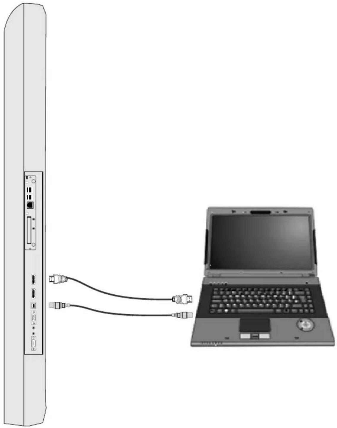 HITACHI UHD8410 - Connections Diagram - 2
