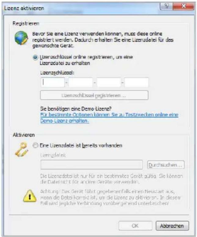 LANCOM vRouter 50 - Registrierung über LANconfig - 1
