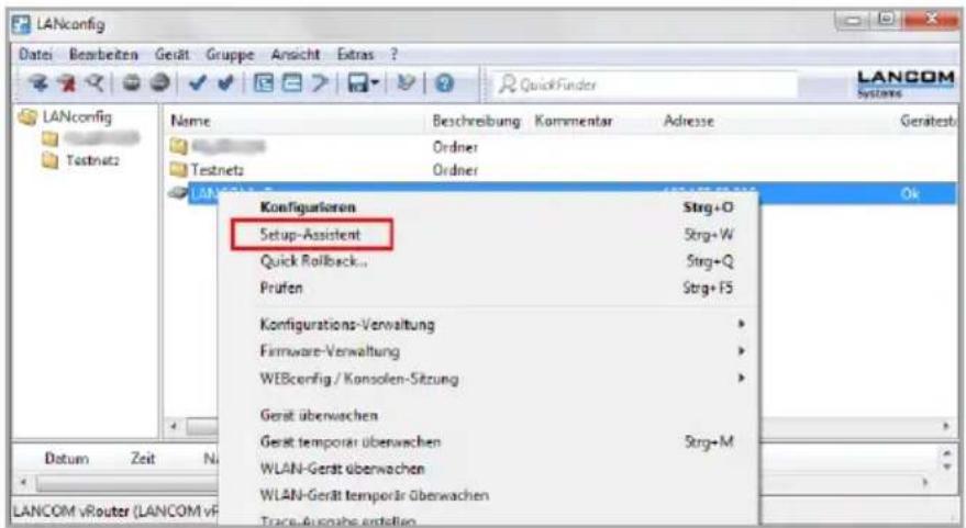 LANCOM vRouter 50 - Grundeinstellungen - 1