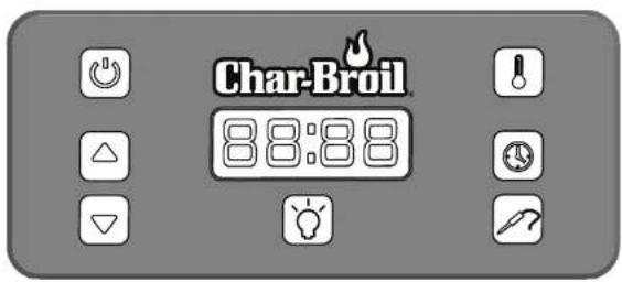 Char-Broil 14202002 - Smoker Controls - 1