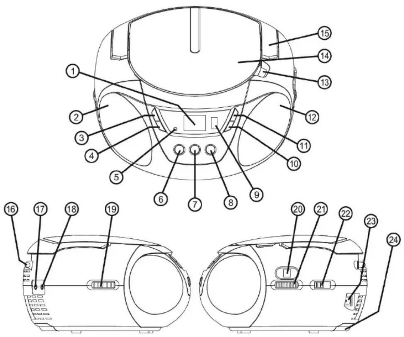 Krüger&Matz KM 6101 - SETZEN SIE DIESES GERÄT NICHT TROPFENDEN ODER SPRITZEN-DEN FLÜSSIGKEITEN AUS - 2