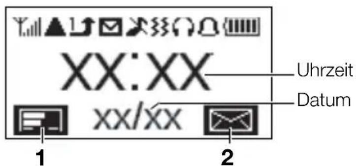 Hagenuk e62 - Symbole im Display - 1