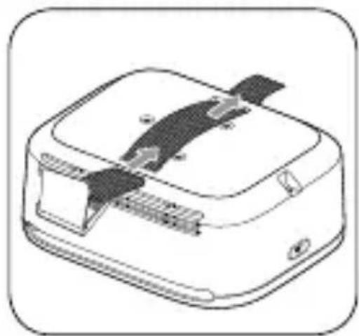 PHILIPS GoPure 3211 GP321X1 - Installation-using the headrest or armrest - 1