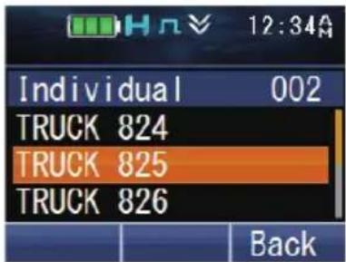 Individual 002 TRUCK 824 TRUCK 825 TRUCK 826 Back