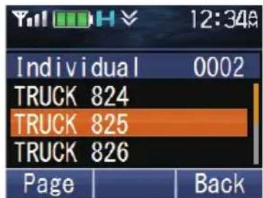 12:34 Individual 0002 TRUCK 824 TRUCK 825 TRUCK 826 Page Back