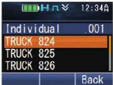 Individual 001 TRUCK 824 TRUCK 825 TRUCK 826 Back