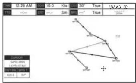 Standard Horizon CPF390i - INSERTING A WAYPOINT INTO A ROUTE - 4
