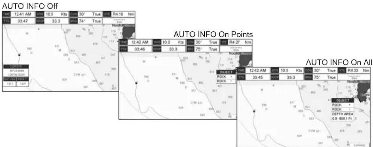 Standard Horizon CPF390i - Turning Off Information on Icon Points - 1