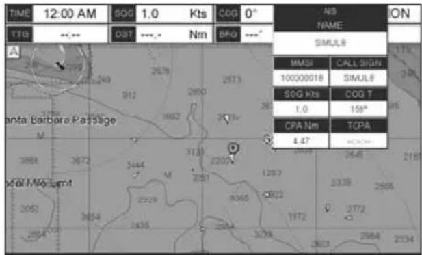 Standard Horizon CPF390i - QUICK INFO ON AIS TARGET - 1