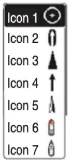 Standard Horizon CPF390i - Changing the Ship Icons - 1